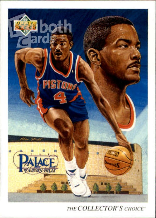 NBA 1992-93 Upper Deck - No. 53 - Joe Dumars