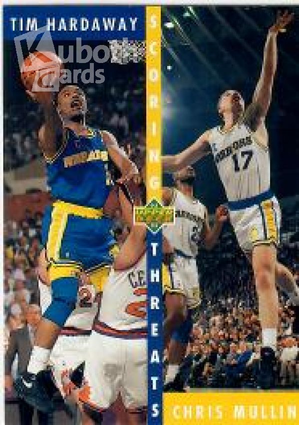 NBA 1992-93 Upper Deck - No 65 - Tim Hardaway / Chris Mullin