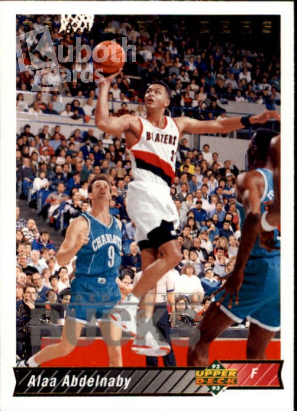 NBA 1992-93 Upper Deck - No 70 - Alaa Abdelnaby