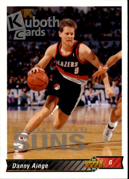 NBA 1992-93 Upper Deck - No. 75 - Danny Ainge