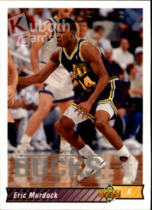 NBA 1992-93 Upper Deck - No. 78 - Eric Murdock