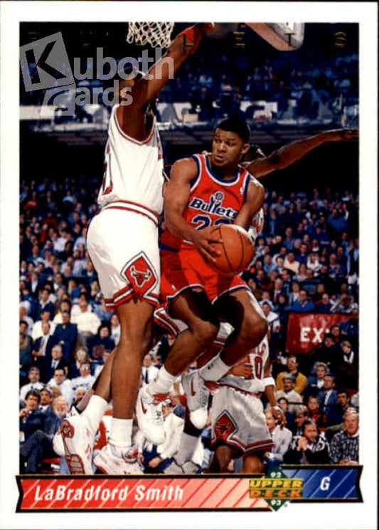 NBA 1992-93 Upper Deck - No 80 - LaBradford Smith