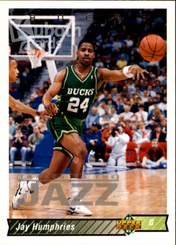 NBA 1992-93 Upper Deck - No. 81 - Jay Humphries