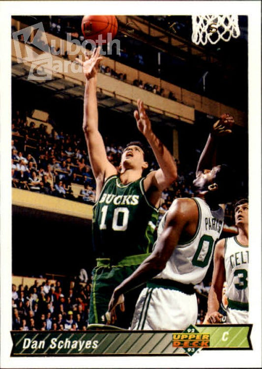 NBA 1992-93 Upper Deck - No. 85 - Dan Schayes