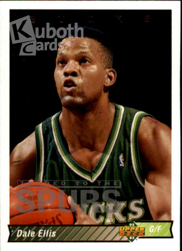 NBA 1992-93 Upper Deck - No. 88 - Dale Ellis