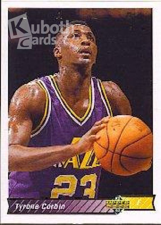 NBA 1992-93 Upper Deck - No 100 - Tyrone Corbin