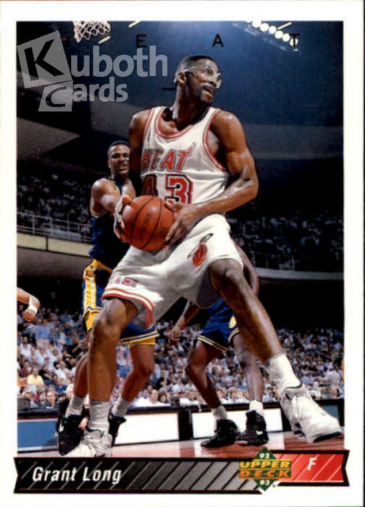 NBA 1992-93 Upper Deck - No. 108 - Grant Long