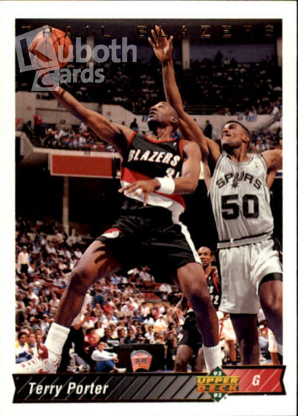 NBA 1992-93 Upper Deck - No 109 - Terry Porter