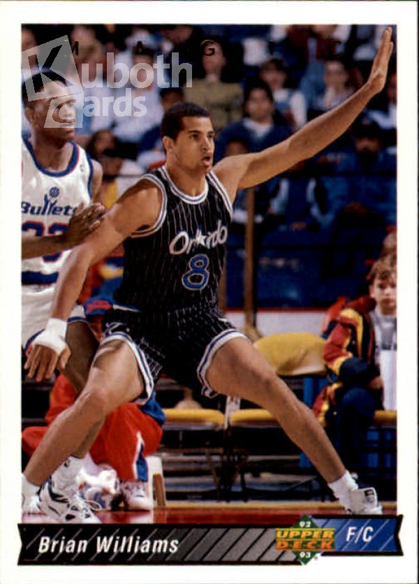 NBA 1992-93 Upper Deck - No 111 - Brian Williams