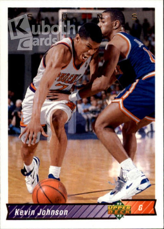 NBA 1992-93 Upper Deck - No 119 - Kevin Johnson