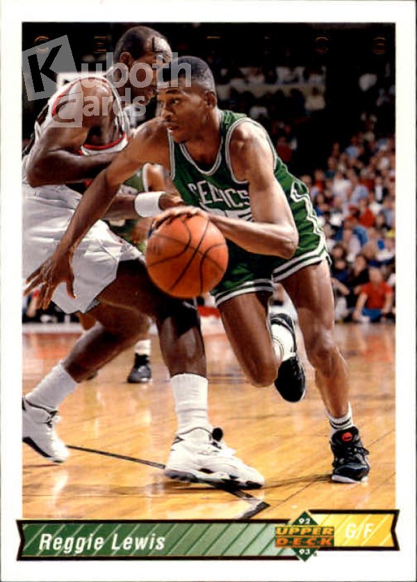 NBA 1992-93 Upper Deck - No. 120 - Reggie Lewis