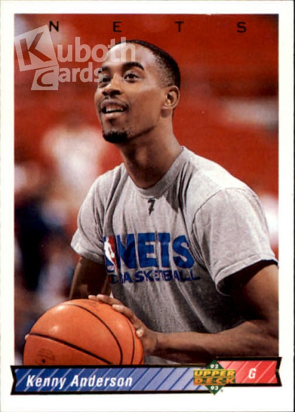 NBA 1992-93 Upper Deck - No. 127 - Kenny Anderson