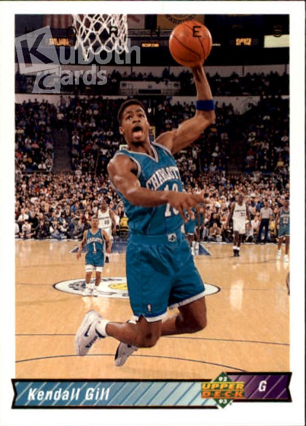 NBA 1992-93 Upper Deck - No. 138 - Kendall Gill