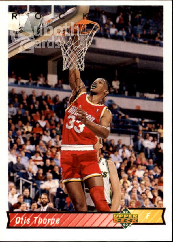 NBA 1992-93 Upper Deck - No. 140 - Otis Thorpe