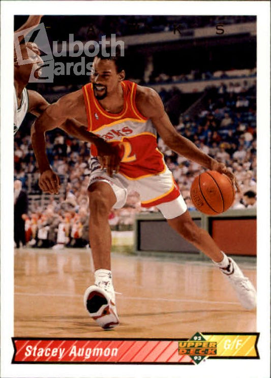 NBA 1992-93 Upper Deck - No 142 - Stacey Augmon