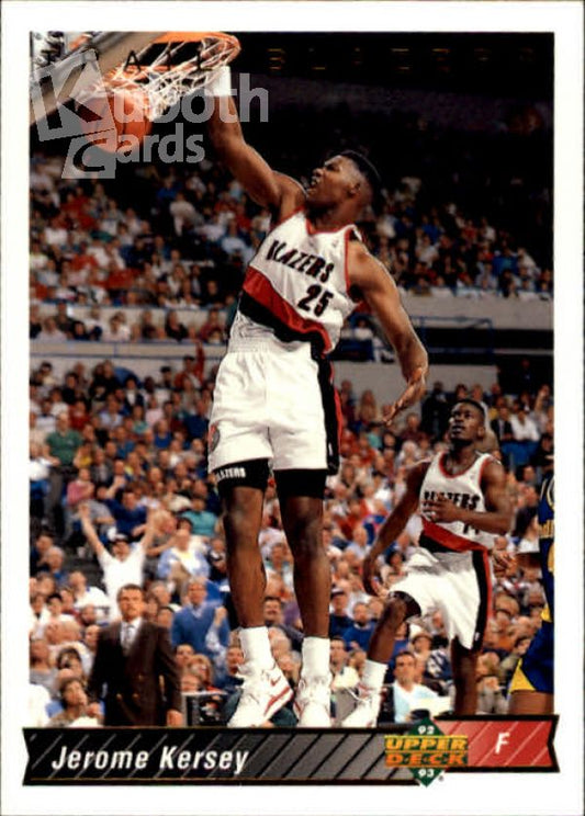 NBA 1992-93 Upper Deck - No. 145 - Jerome Kersey