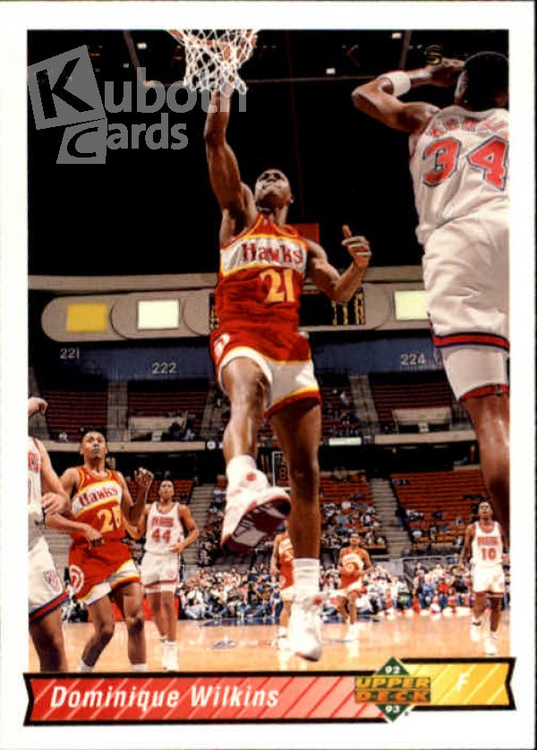 NBA 1992-93 Upper Deck - No. 148 - Dominique Wilkins