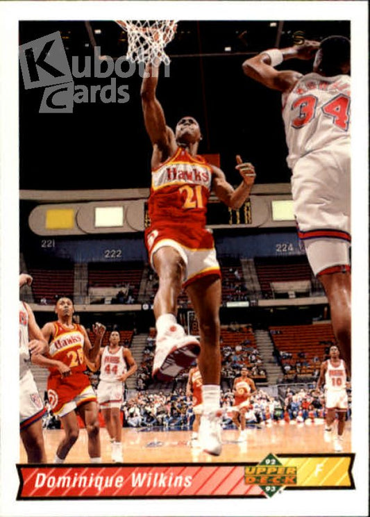 NBA 1992-93 Upper Deck - No. 148 - Dominique Wilkins