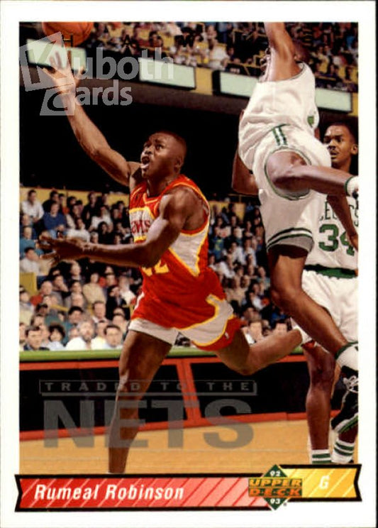 NBA 1992-93 Upper Deck - No. 150 - Rummel Robinson