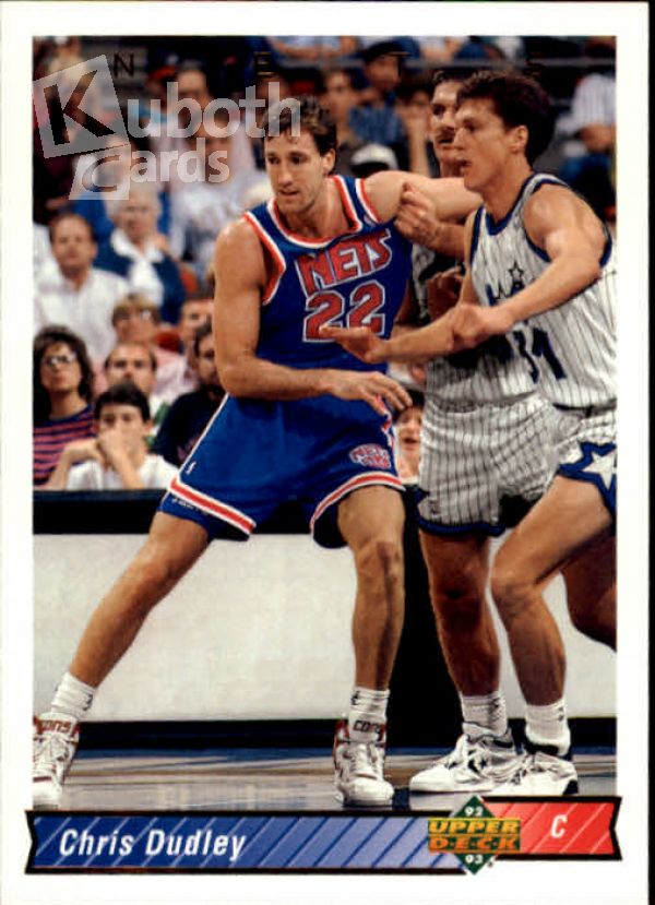 NBA 1992-93 Upper Deck - No 153 - Chris Dudley