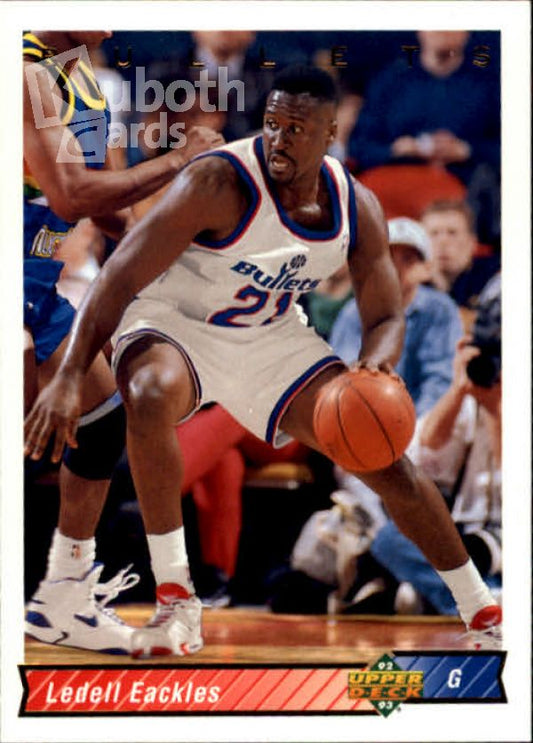 NBA 1992-93 Upper Deck - No 159 - Leather Eackles