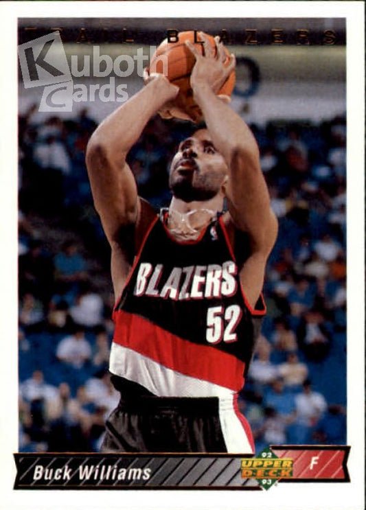 NBA 1992-93 Upper Deck - No. 163 - Buck Williams