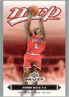 NBA 2003/04 Upper Deck MVP Silver - No. 134 - Aaron McKie