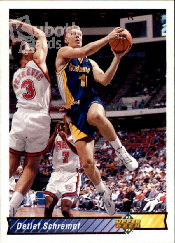 NBA 1992-93 Upper Deck - No. 169 - Detlef Schrempf