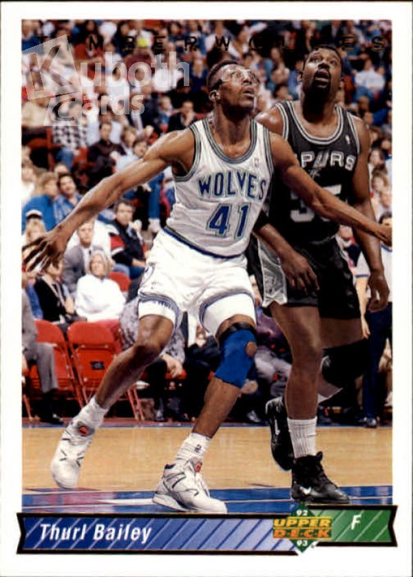 NBA 1992-93 Upper Deck - No 184 - Thurl Bailey