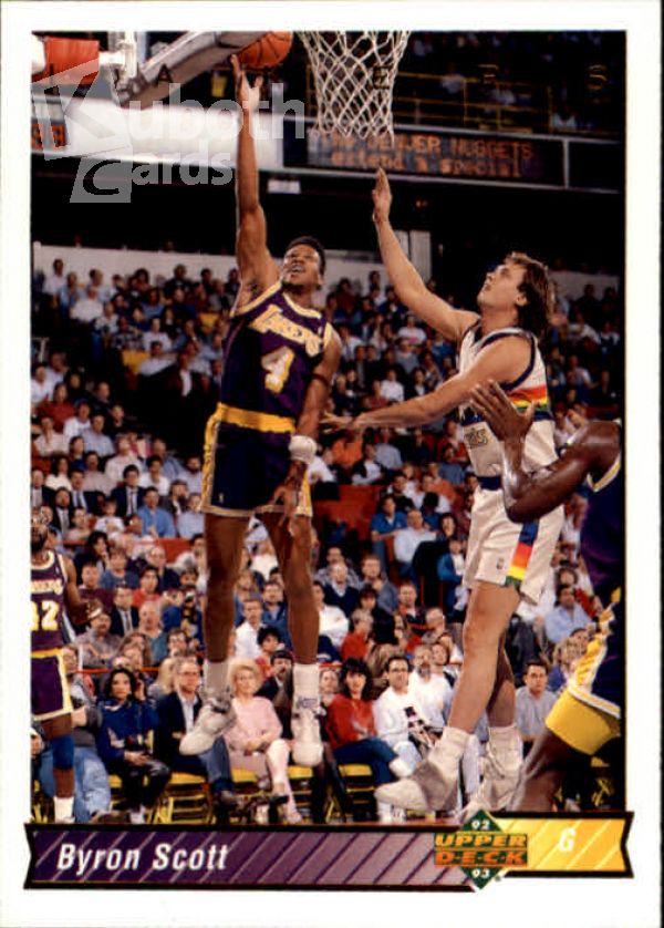 NBA 1992-93 Upper Deck - No. 197 - Byron Scott