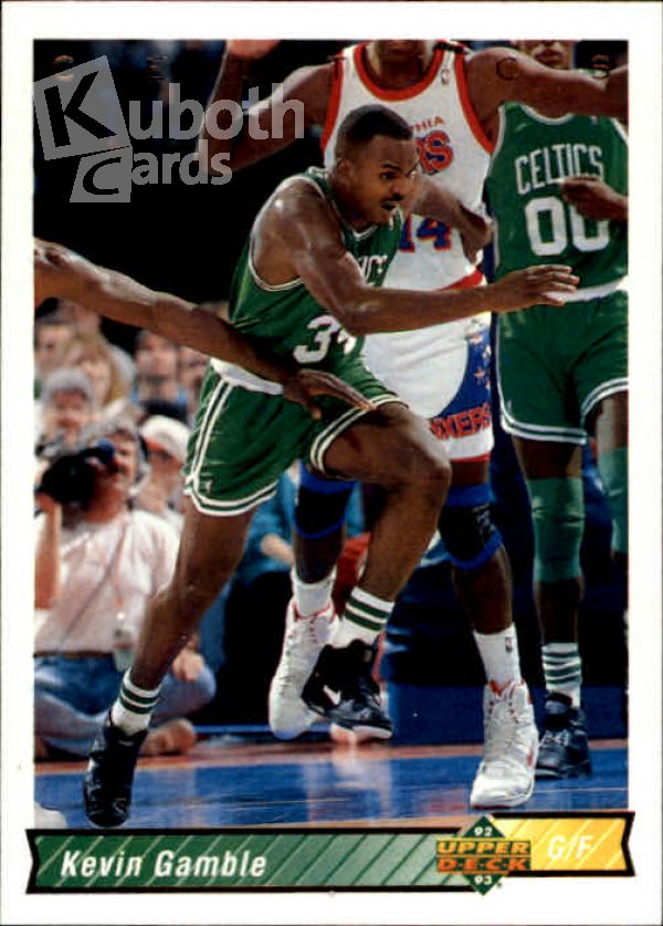 NBA 1992-93 Upper Deck - No 211 - Kevin Gamble