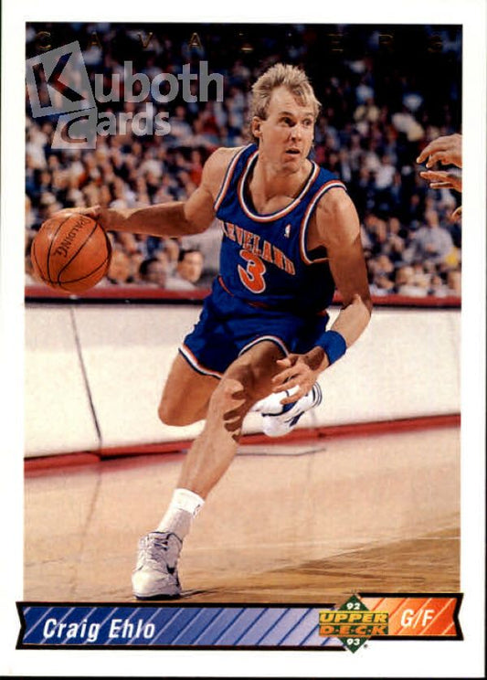 NBA 1992-93 Upper Deck - No 212 - Craig Ehlo