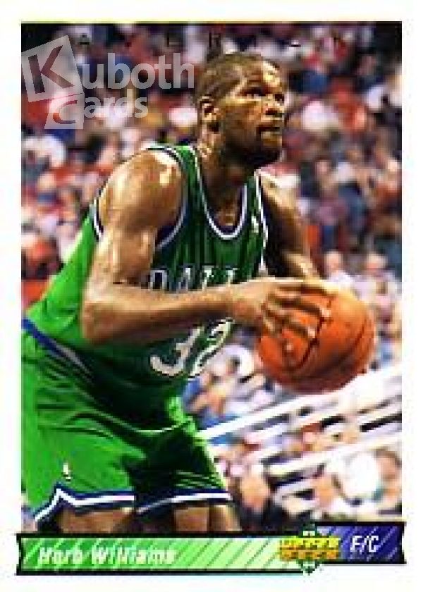 NBA 1992-93 Upper Deck - No. 213 - Herb Williams