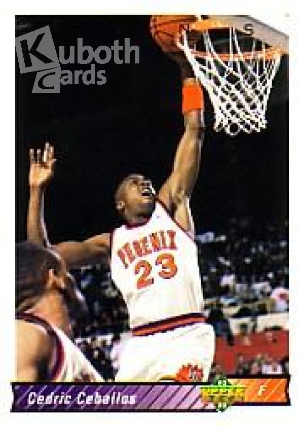 NBA 1992-93 Upper Deck - No. 214 - Cedric Ceballos