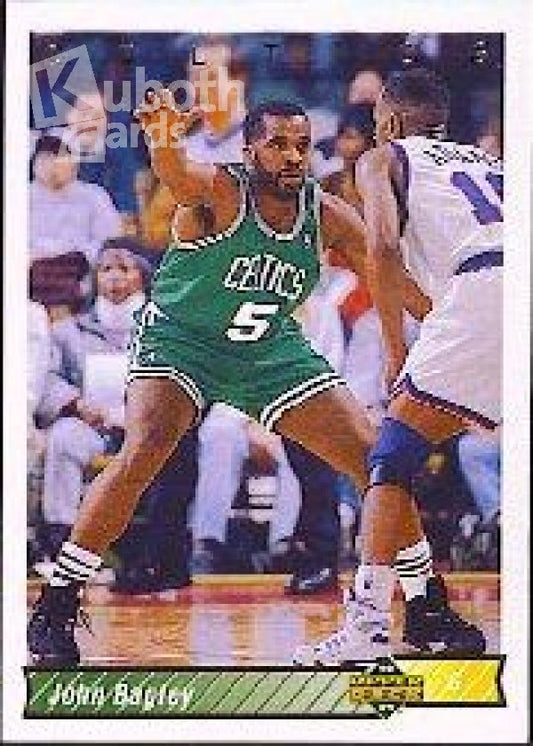 NBA 1992-93 Upper Deck - No. 216 - John Bagley