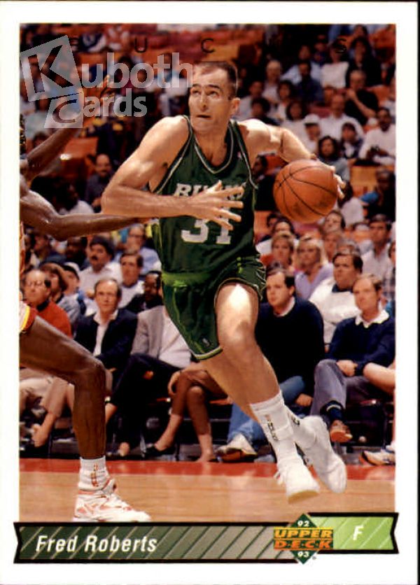 NBA 1992-93 Upper Deck - No. 225 - Fred Roberts