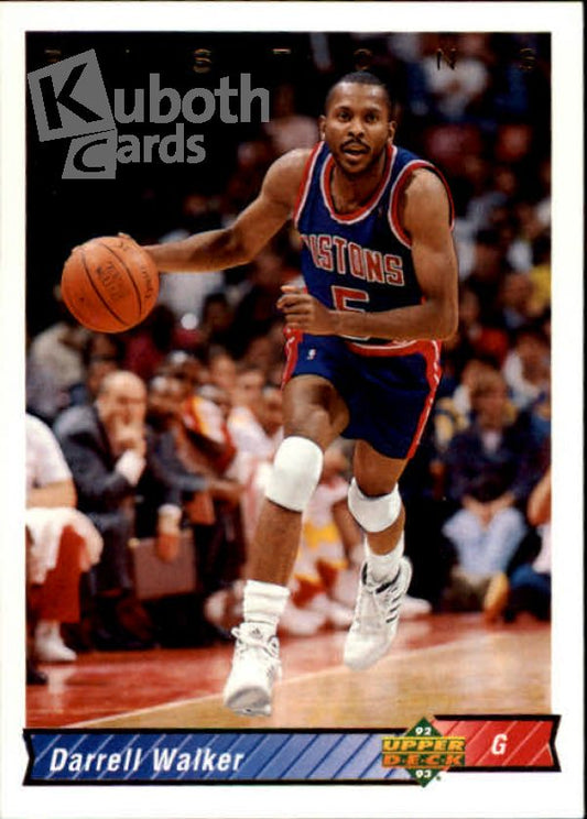 NBA 1992-93 Upper Deck - No. 227 - Darrel Walker