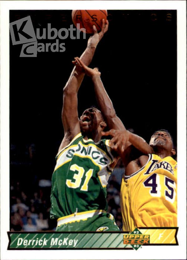 NBA 1992-93 Upper Deck - No. 235 - Derrick McKey