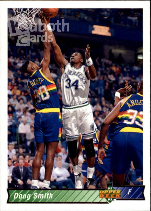 NBA 1992-93 Upper Deck - No. 237 - Doug Smith