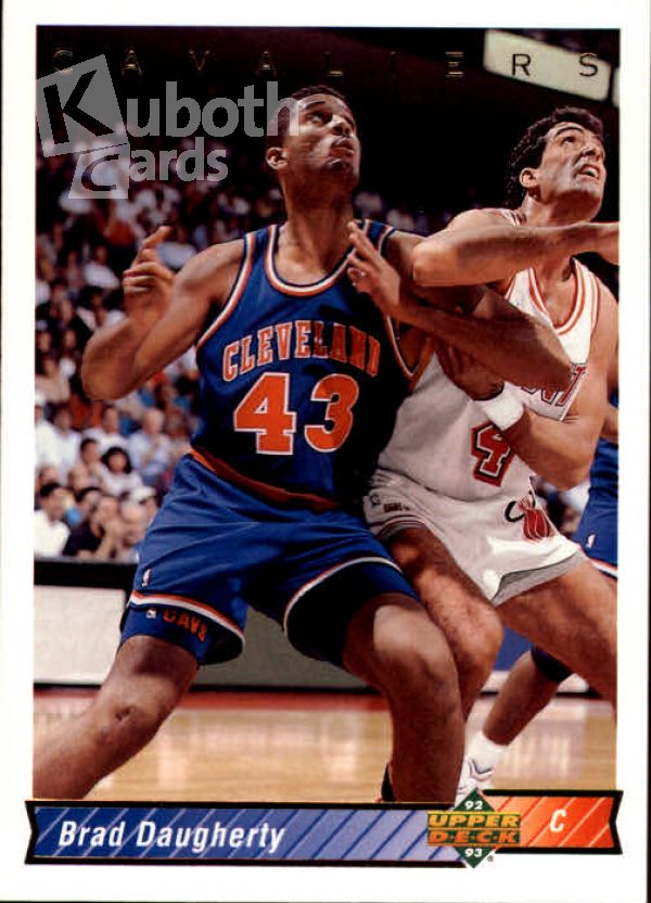 NBA 1992-93 Upper Deck - No. 247 - Brad Daugherty