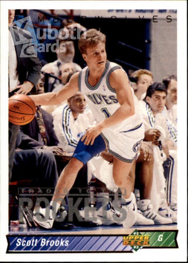 NBA 1992-93 Upper Deck - No 248 - Scott Brooks