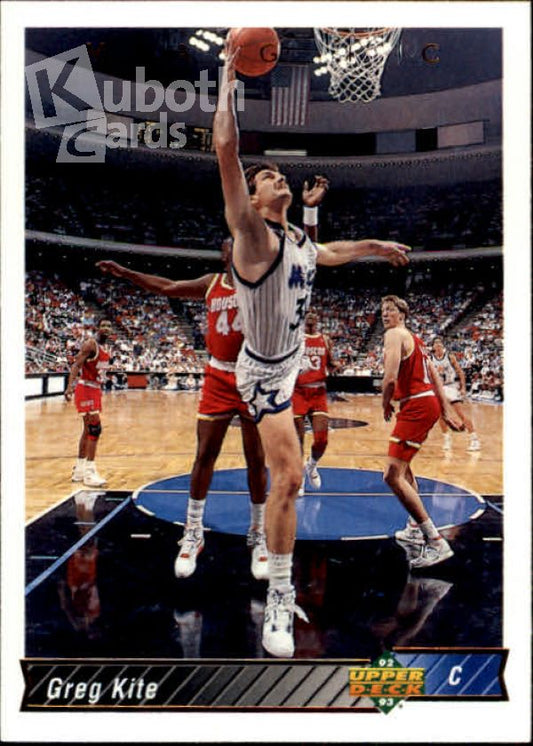 NBA 1992-93 Upper Deck - No. 256 - Greg Kite