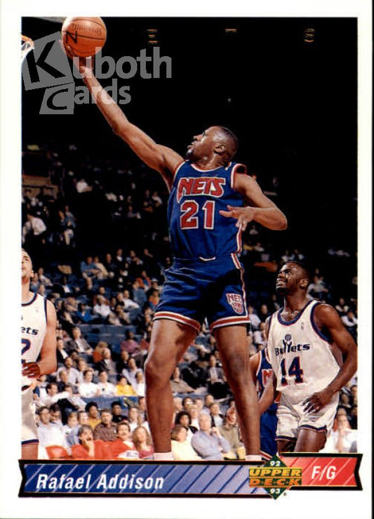 NBA 1992-93 Upper Deck - No. 260 - Rafael Addison