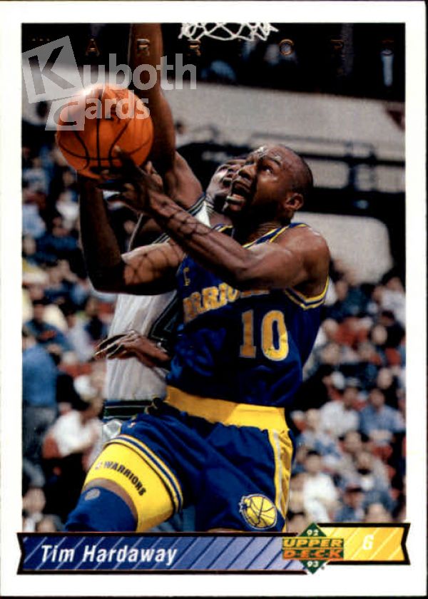 NBA 1992-93 Upper Deck - No. 261 - Tim Hardaway