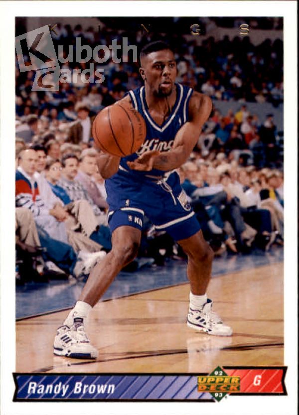 NBA 1992-93 Upper Deck - No. 262 - Randy Brown