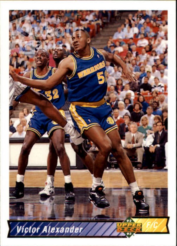 NBA 1992-93 Upper Deck - No. 264 - Victor Alexander