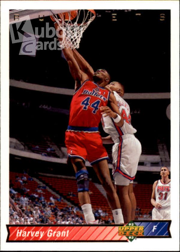 NBA 1992-93 Upper Deck - No. 266 - Harvey Grant