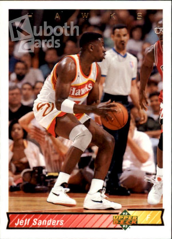 NBA 1992-93 Upper Deck - No. 270 - Jeff Sanders