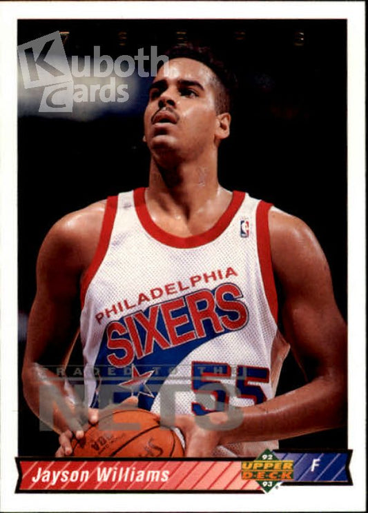 NBA 1992-93 Upper Deck - No. 272 ​​- Jayson Williams