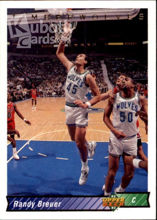 NBA 1992-93 Upper Deck - No. 276 - Randy Breuer